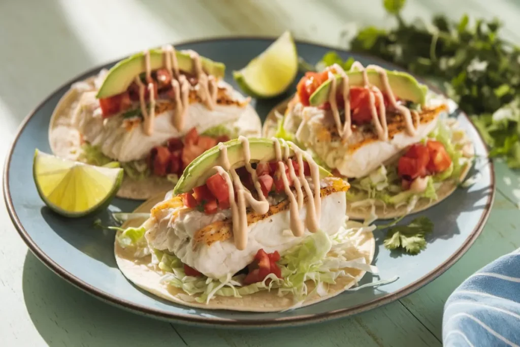 Halibut Fish Tacos