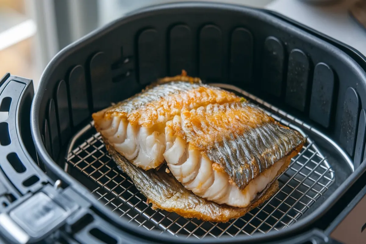 Why is my fish not crispy in air fryer