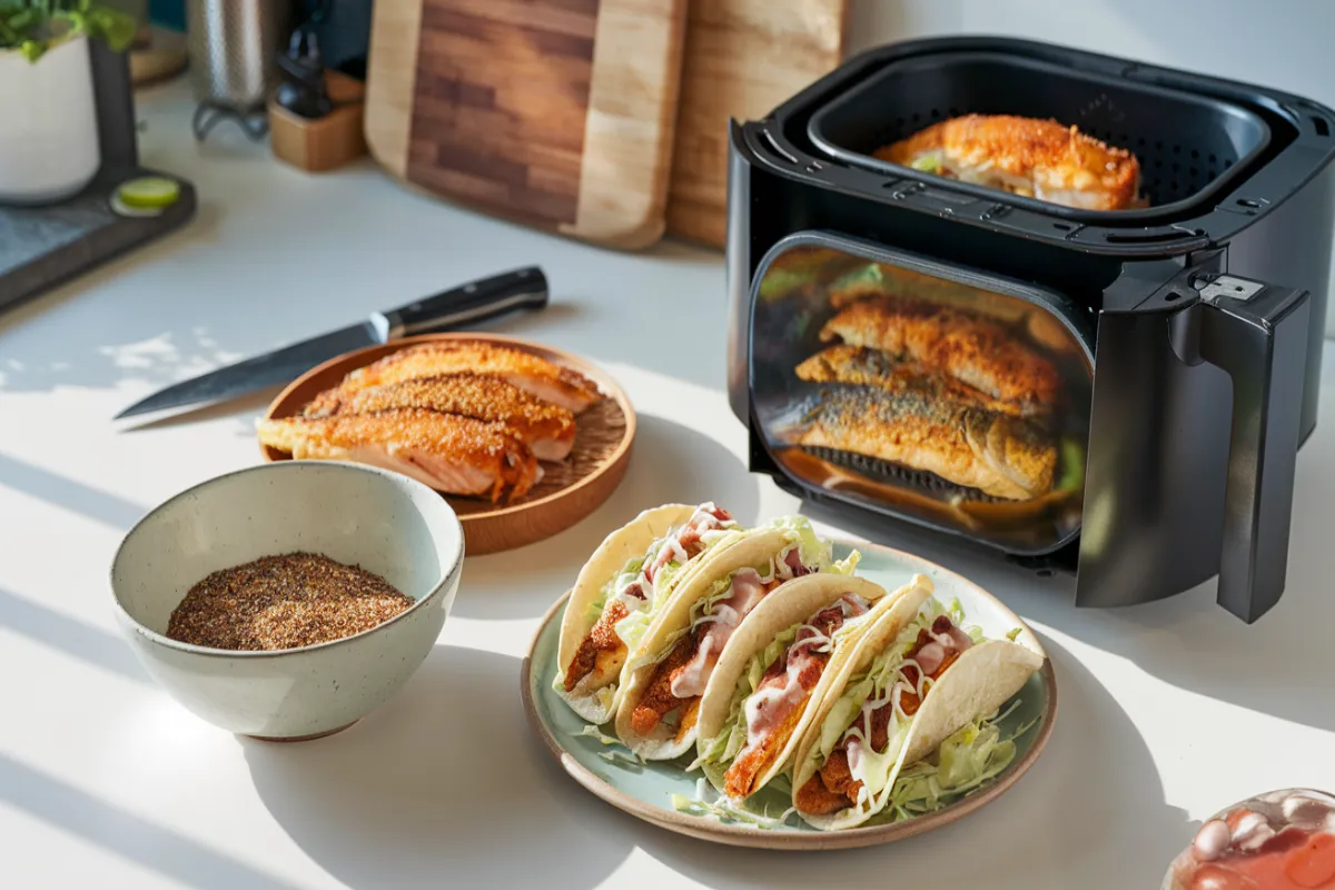 air fryer fish tacos