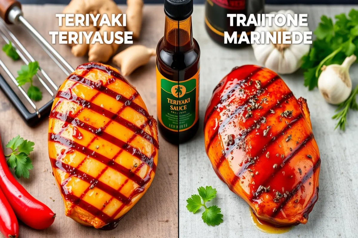 Can I use teriyaki sauce instead of marinade?