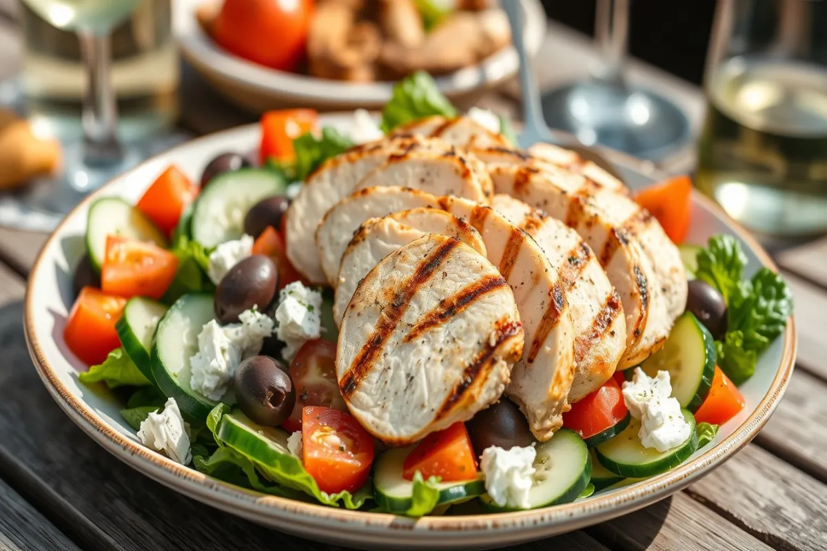 Mediterranean Cucumber Salad