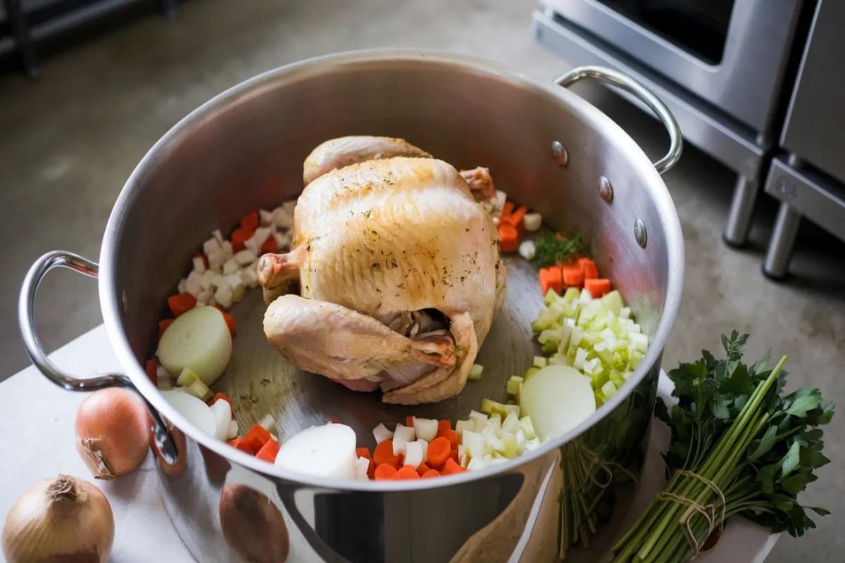 Can rotisserie chicken be used for stock?