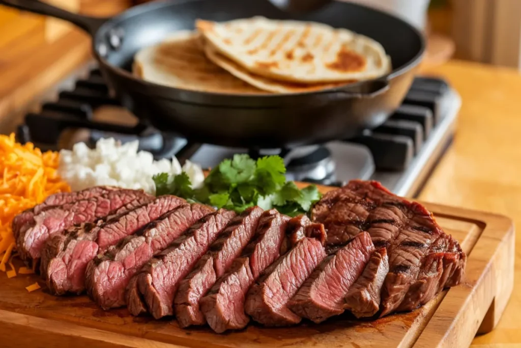 What is the best cut of steak for quesadillas