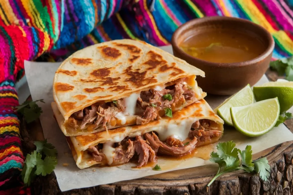 What are birria quesadillas made of