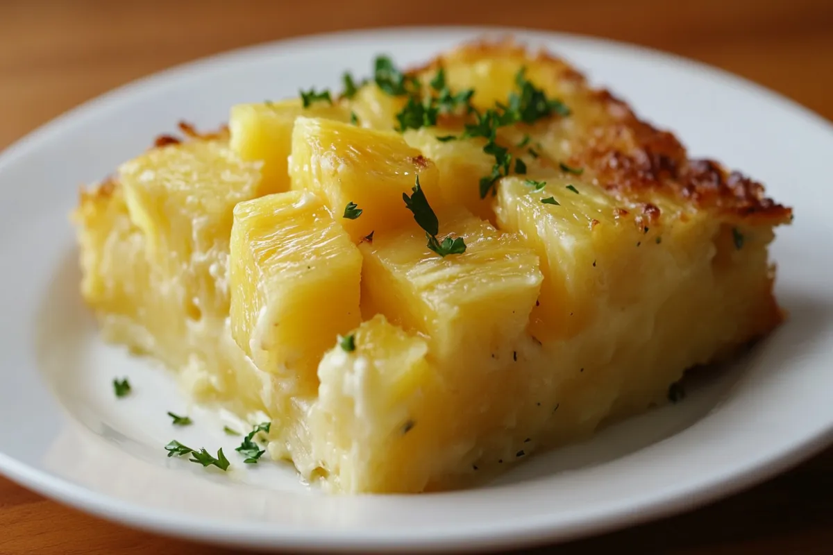 pineapple casserole