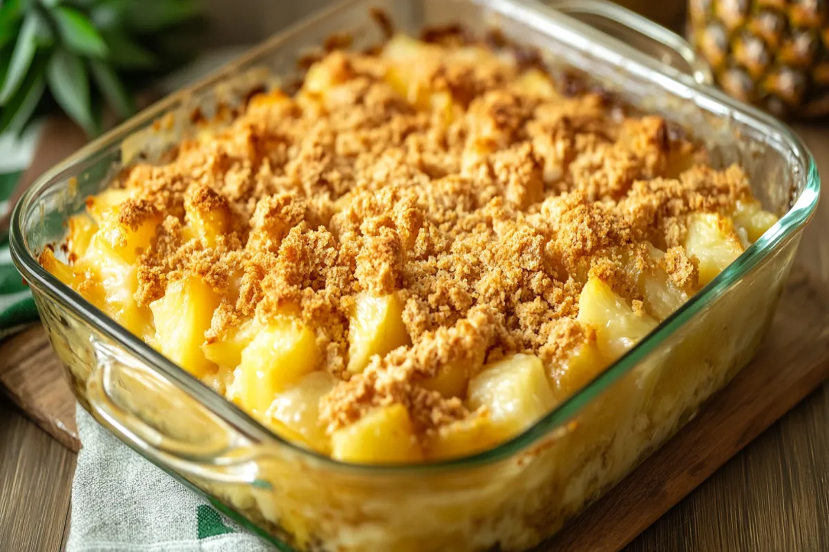 pineapple casserole