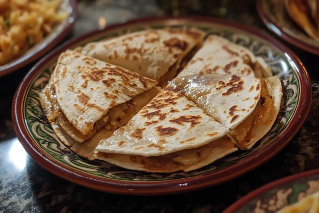 Where did Salvadoran quesadillas come from?