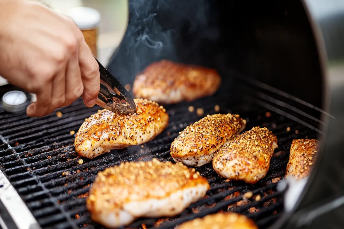 Chicken Breast on Pellet Grill