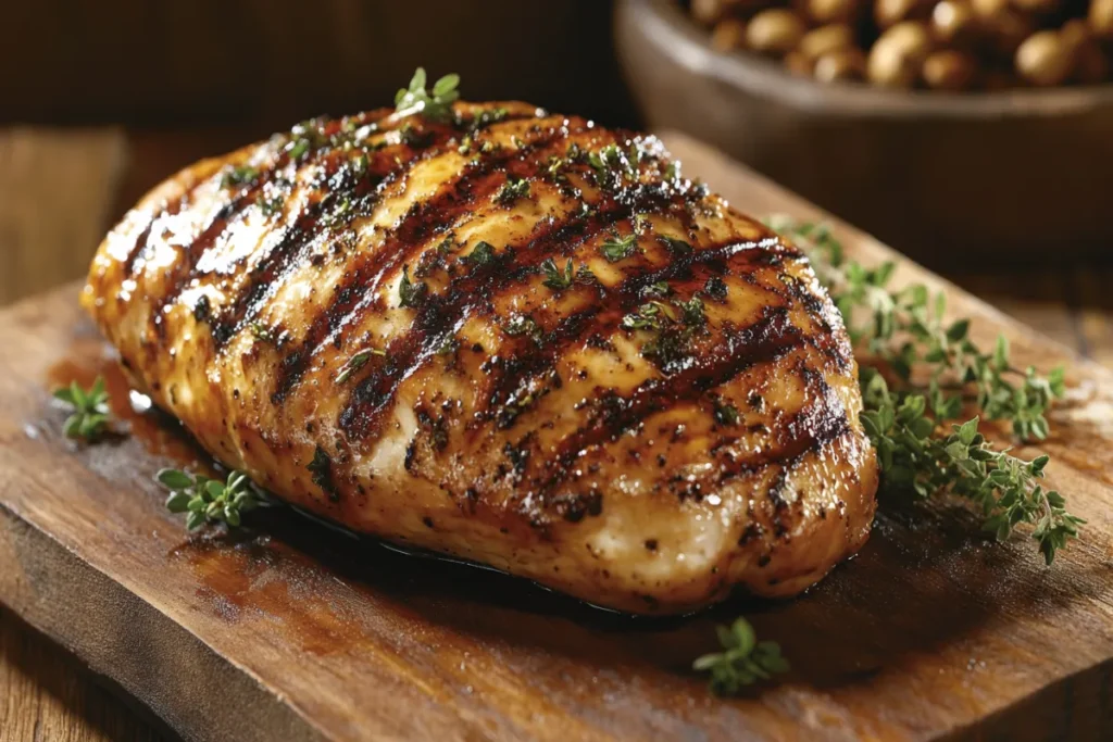 What temperature do you cook chicken breast on a pellet grill