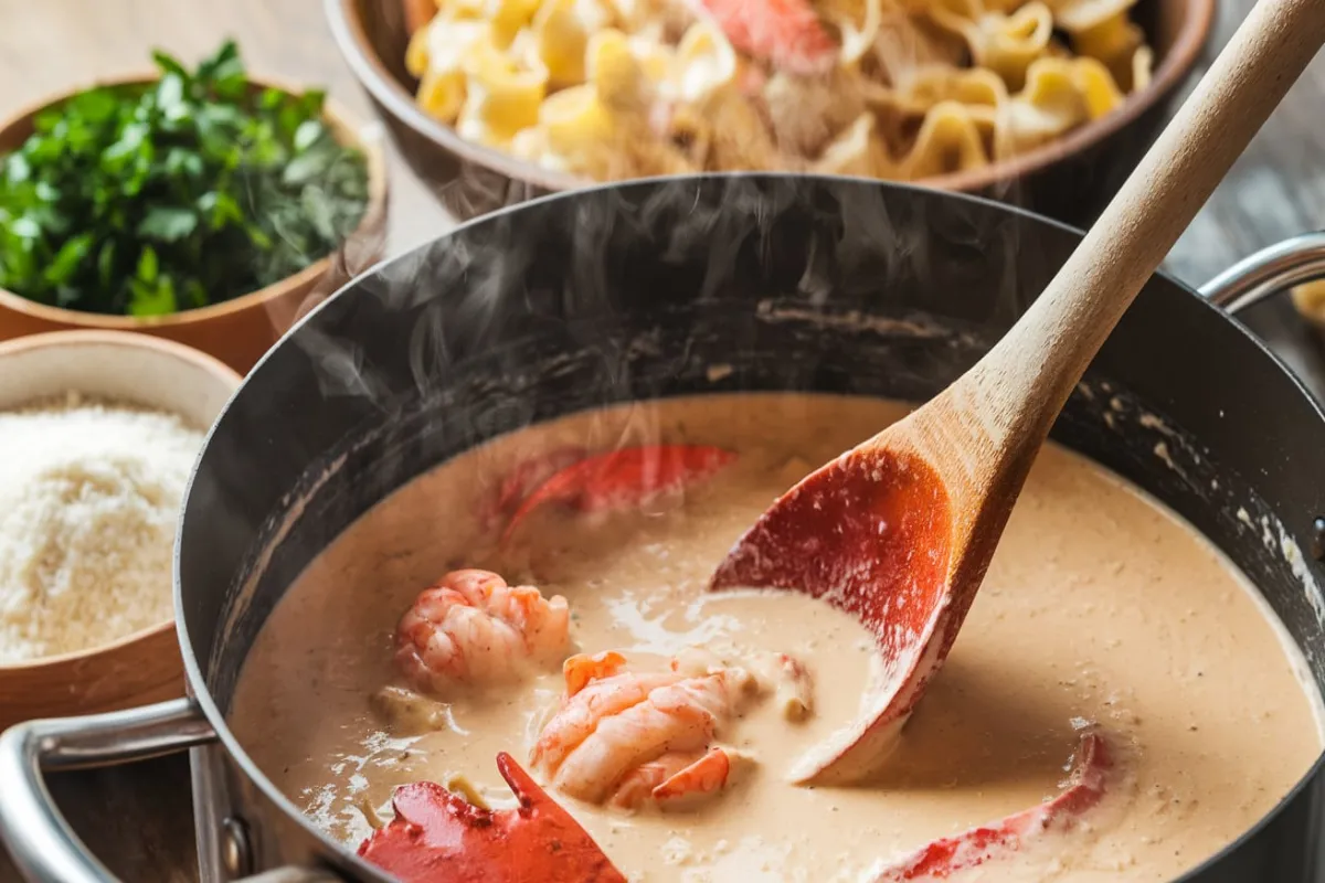 lobster bisque pasta