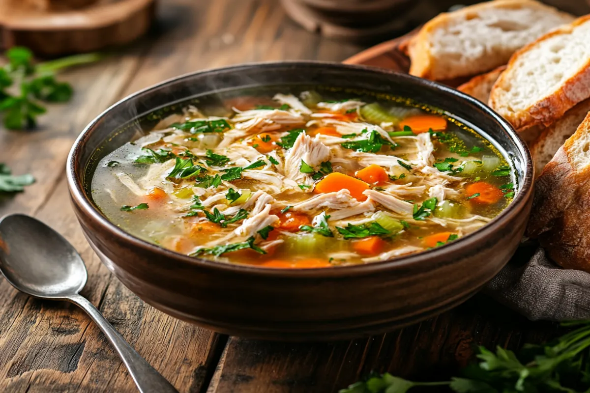 rotisserie chicken soup